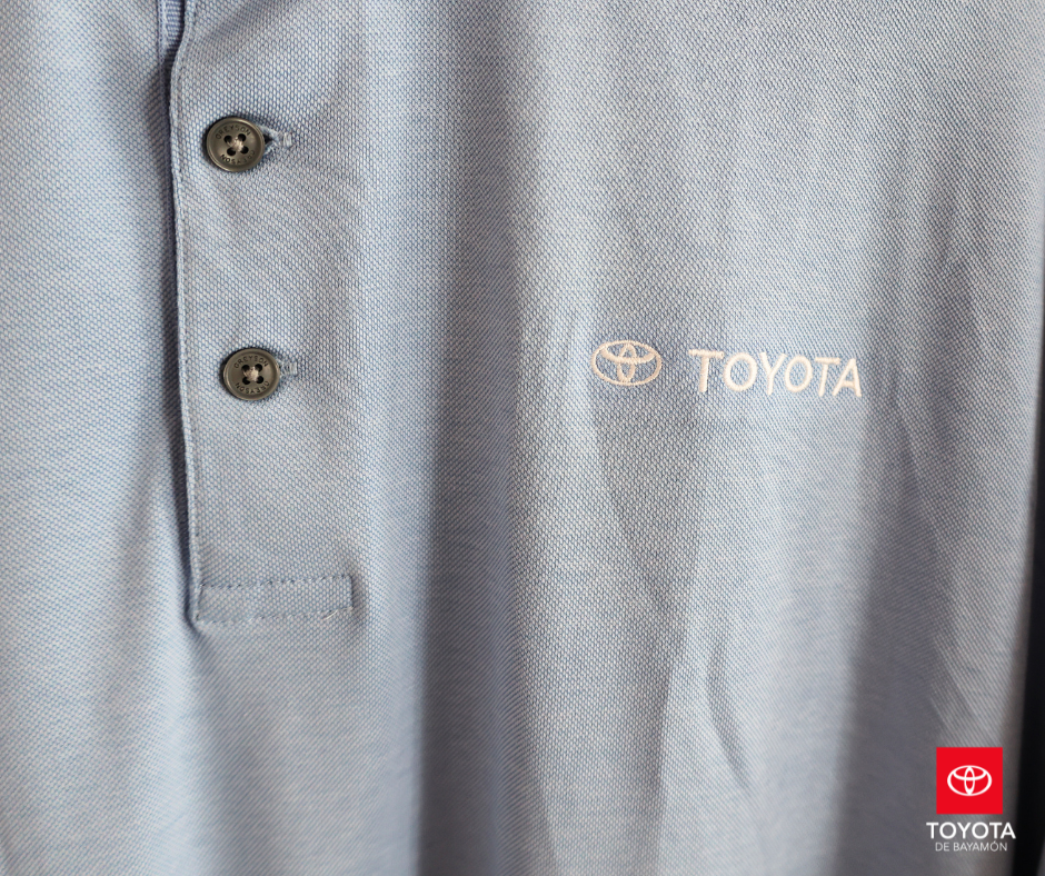 Greyson Wolf Baby Blue Men's Polo Gulf Toyota