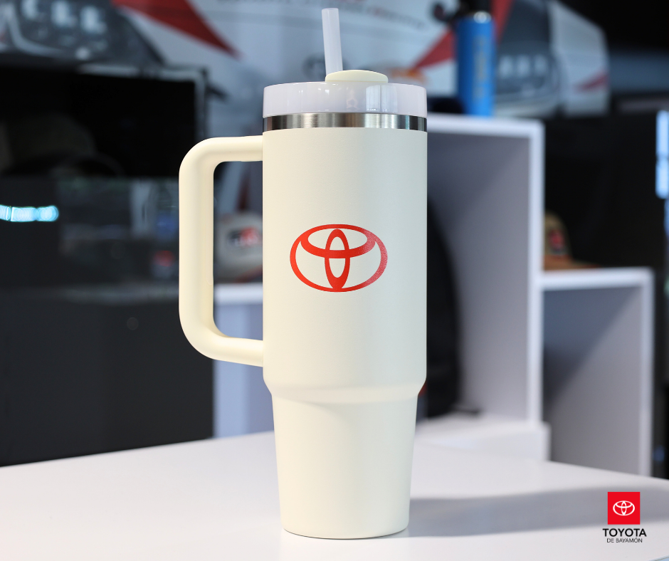 Cream Stanley Toyota Tumbler 32 oz