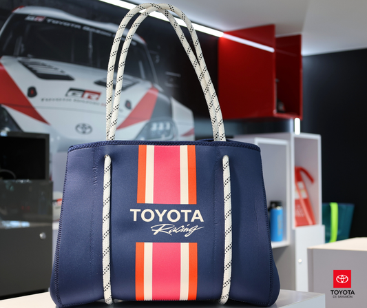 Dark Blue Tote Bag Toyota Racing