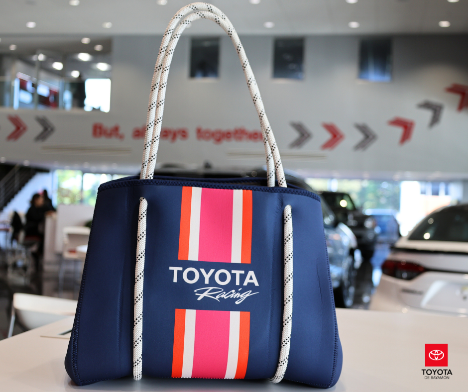 Dark Blue Tote Bag Toyota Racing