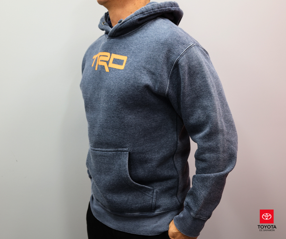 TRD Toyota Hoodie Blue Demin