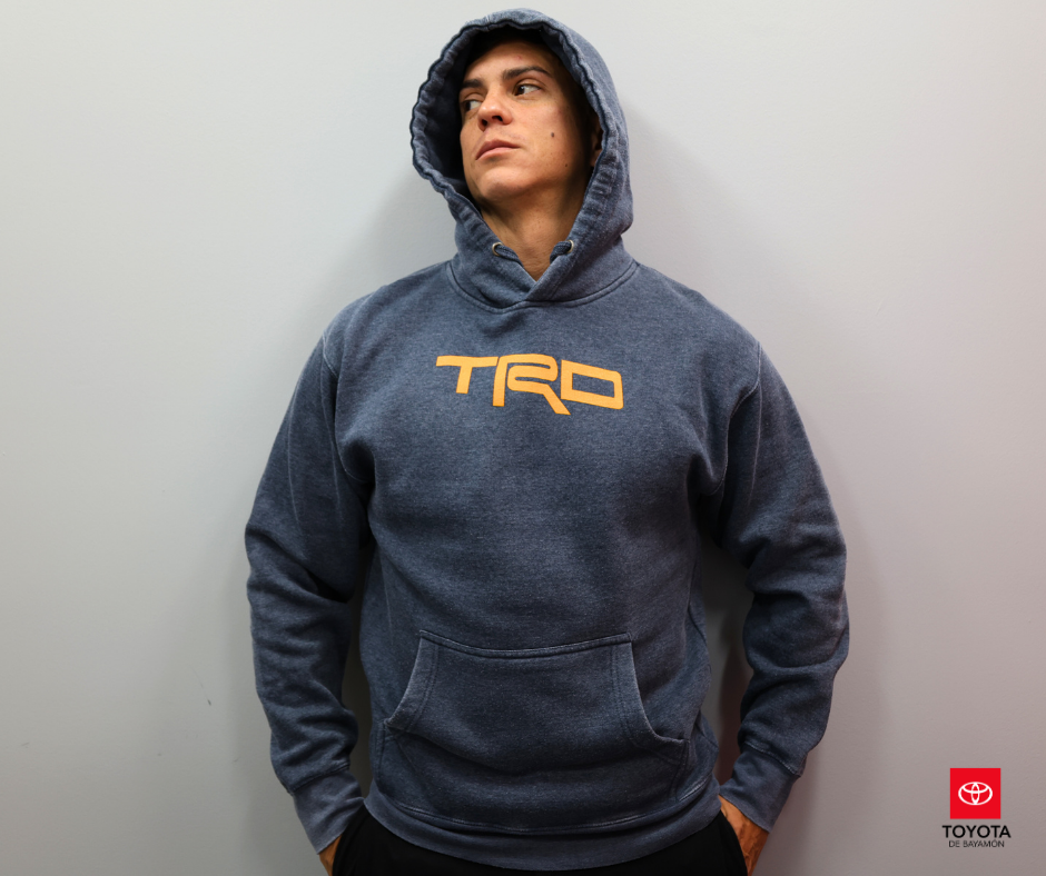 TRD Toyota Hoodie Blue Demin