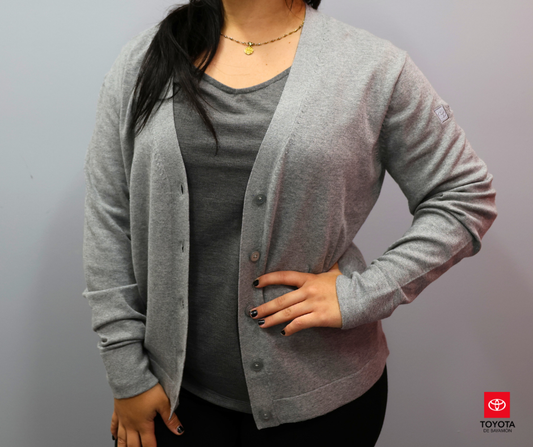 Women Gray Cardigan Toyota